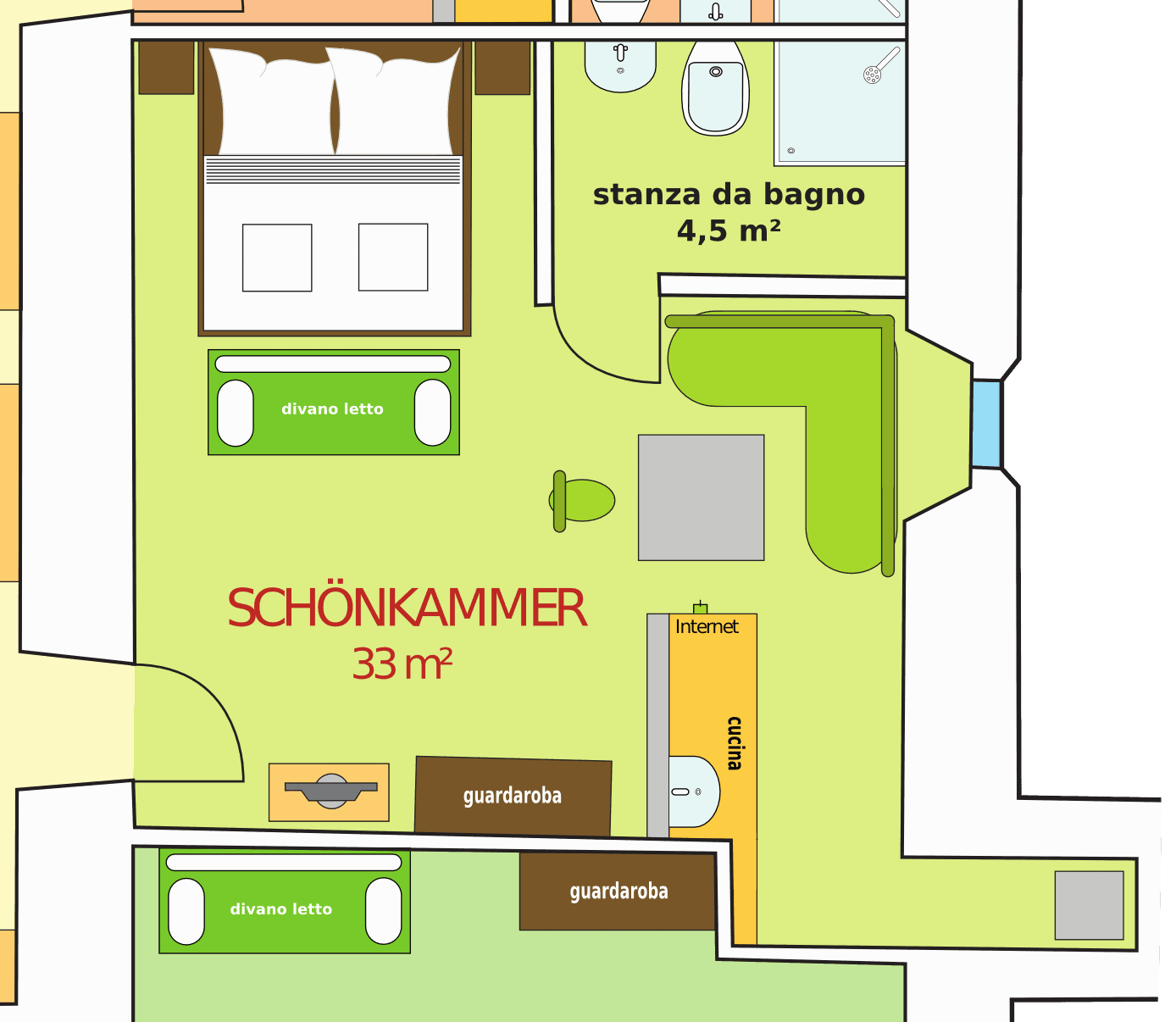 Appartement Schönkammer