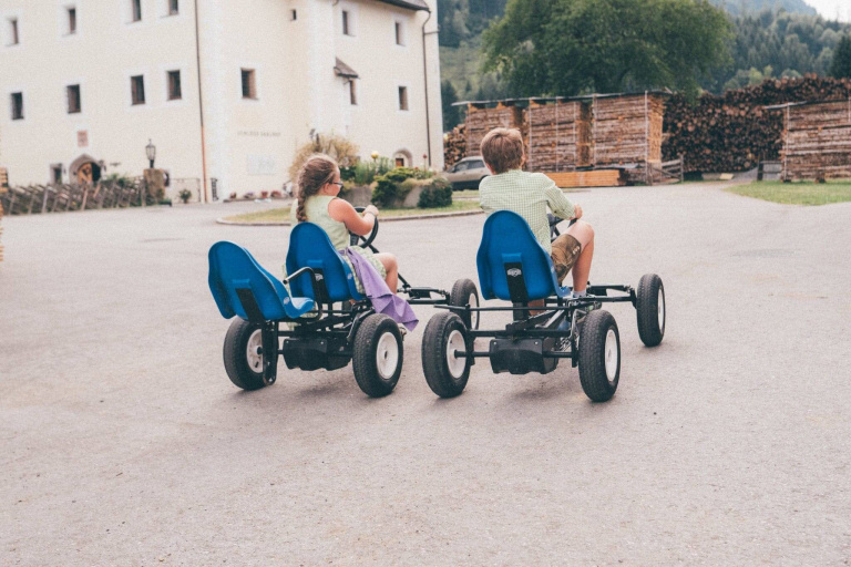 Schloss Saalhof v létě